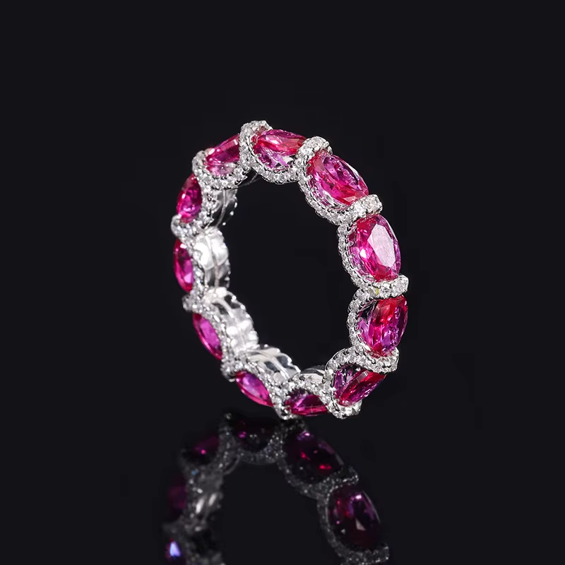 Anel Brilho em Prata 925 e Zircônias