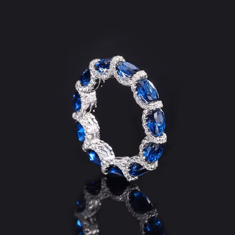 Anel Brilho em Prata 925 e Zircônias