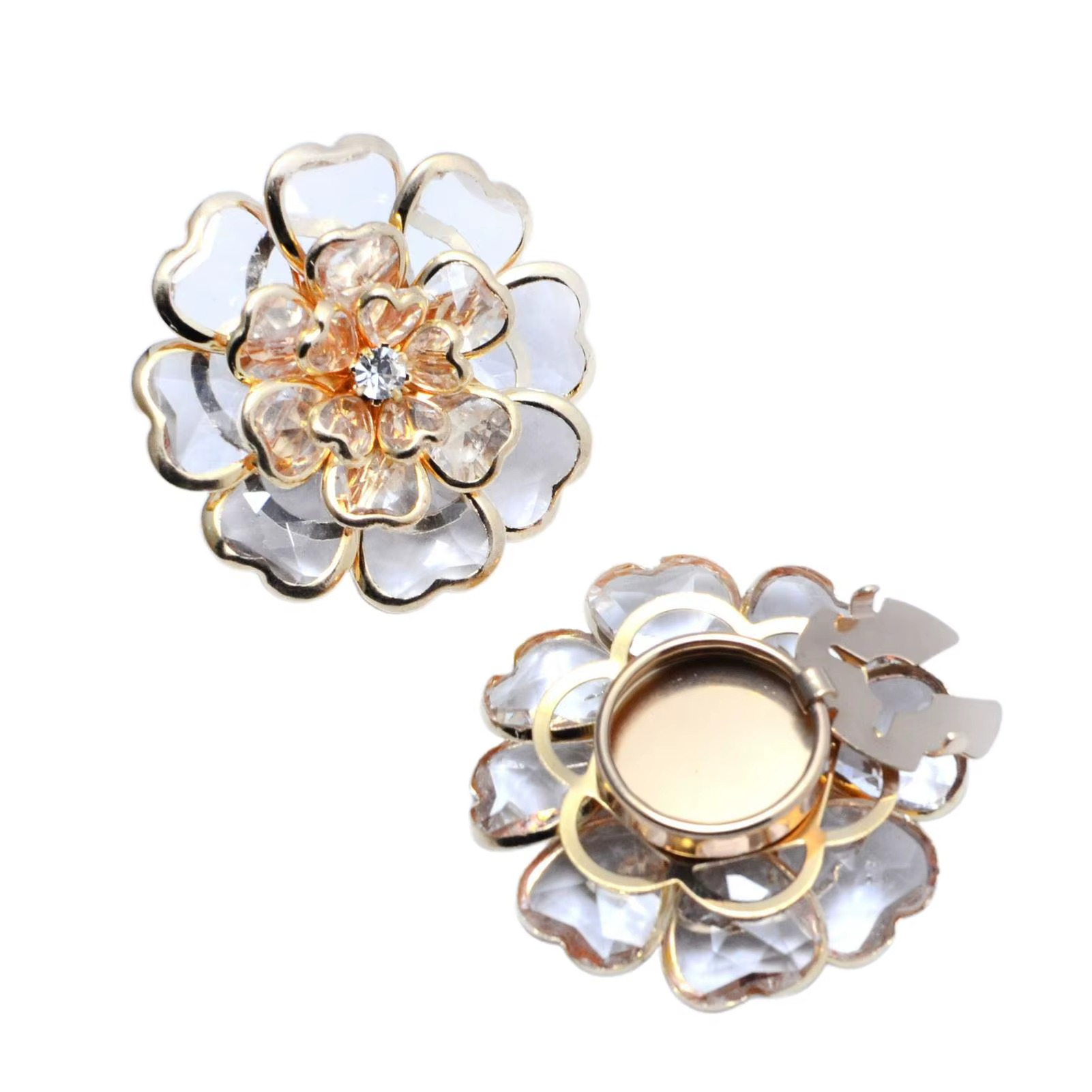 Botão Flor Beijo Austrina