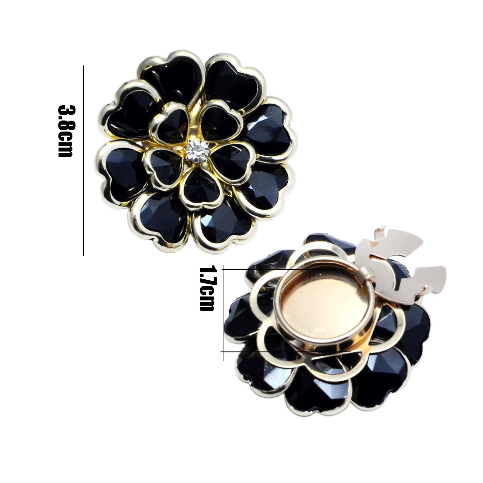 Botão Flor Beijo Austrina