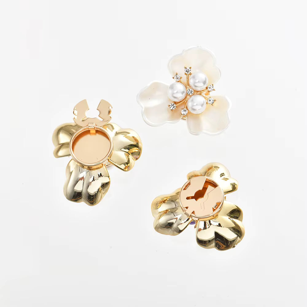 Botão Flor de Pérola Austrina