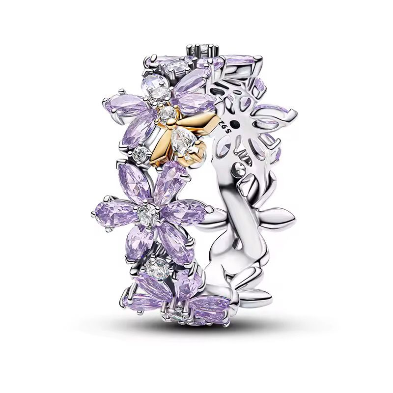 Anel Lavanda Bridgerton Prata 925