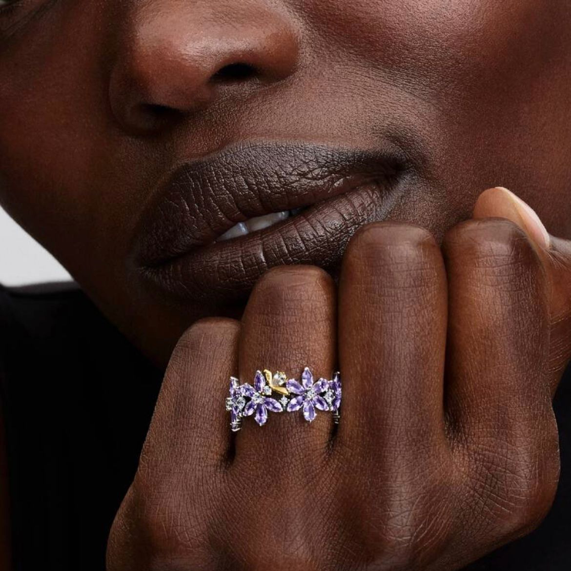 Anel Lavanda Bridgerton Prata 925