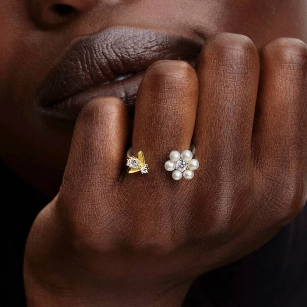 Anel Diamante da Temporada Bridgerton em Prata 925